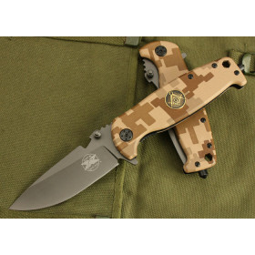 Desert Color OEM DPX DA-15 Camping Accessory Hand Tool Rescue Knife UDTEK00469